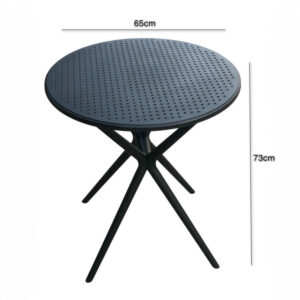 kich thuoc ban cafe nhua tron ngoai troi LAB3024