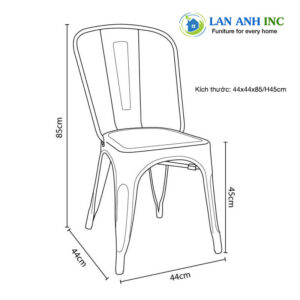 kich thuoc ghe sat tolix cafe ban an ngoai troi LAGS118 17