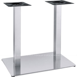 Trang chủ Chân bàn inox đôi vuông LACB15